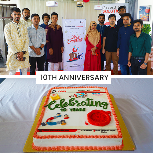 Accord Tech Solutions 10th year anniversary